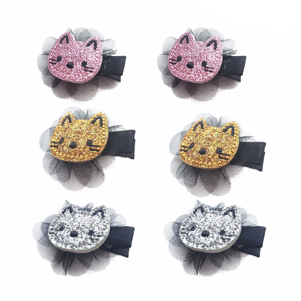 

Boutique Adurable Glitter Barrette Hairpin Hair Accessories for Children Toddler