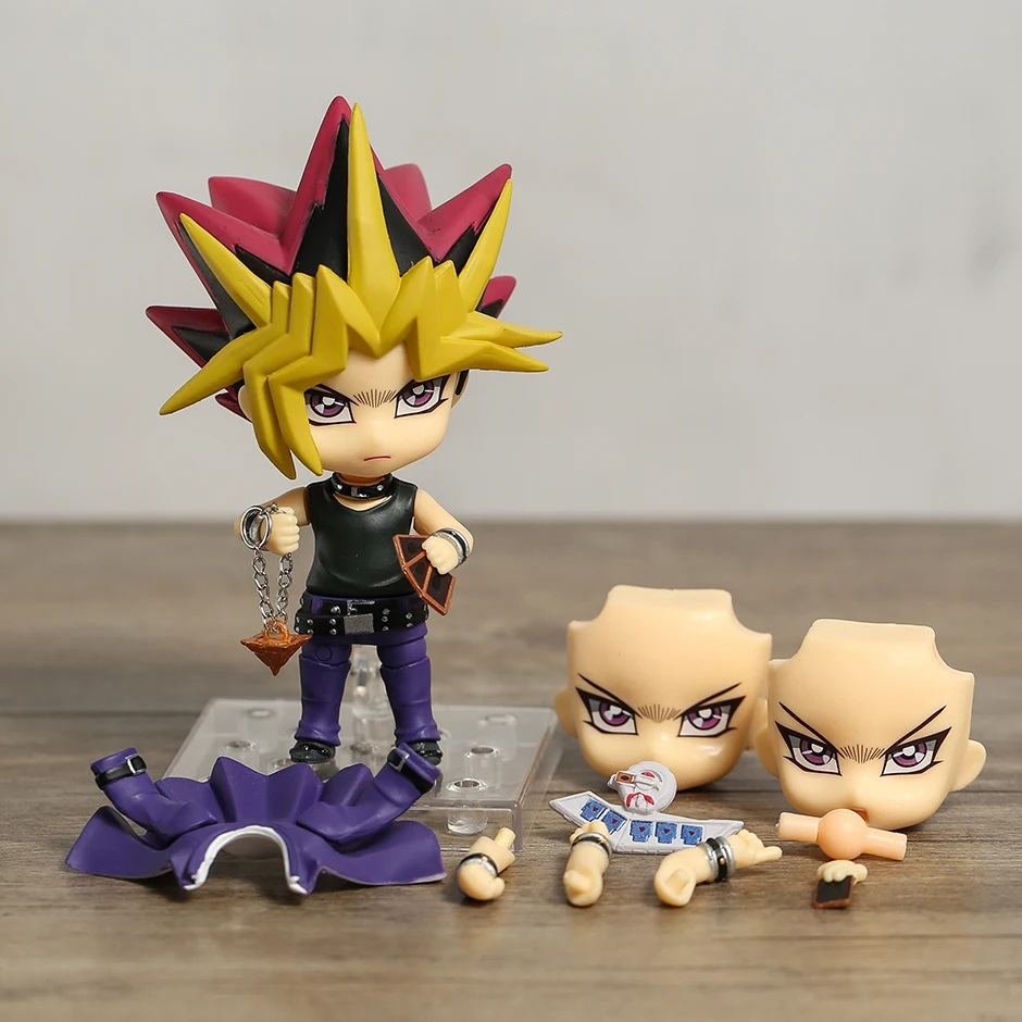 

Ю-Ги-о! 1069, фигурка Yami Yugi из ПВХ, игрушка, аниме Q, фигурка, Коллекционная модель куклы