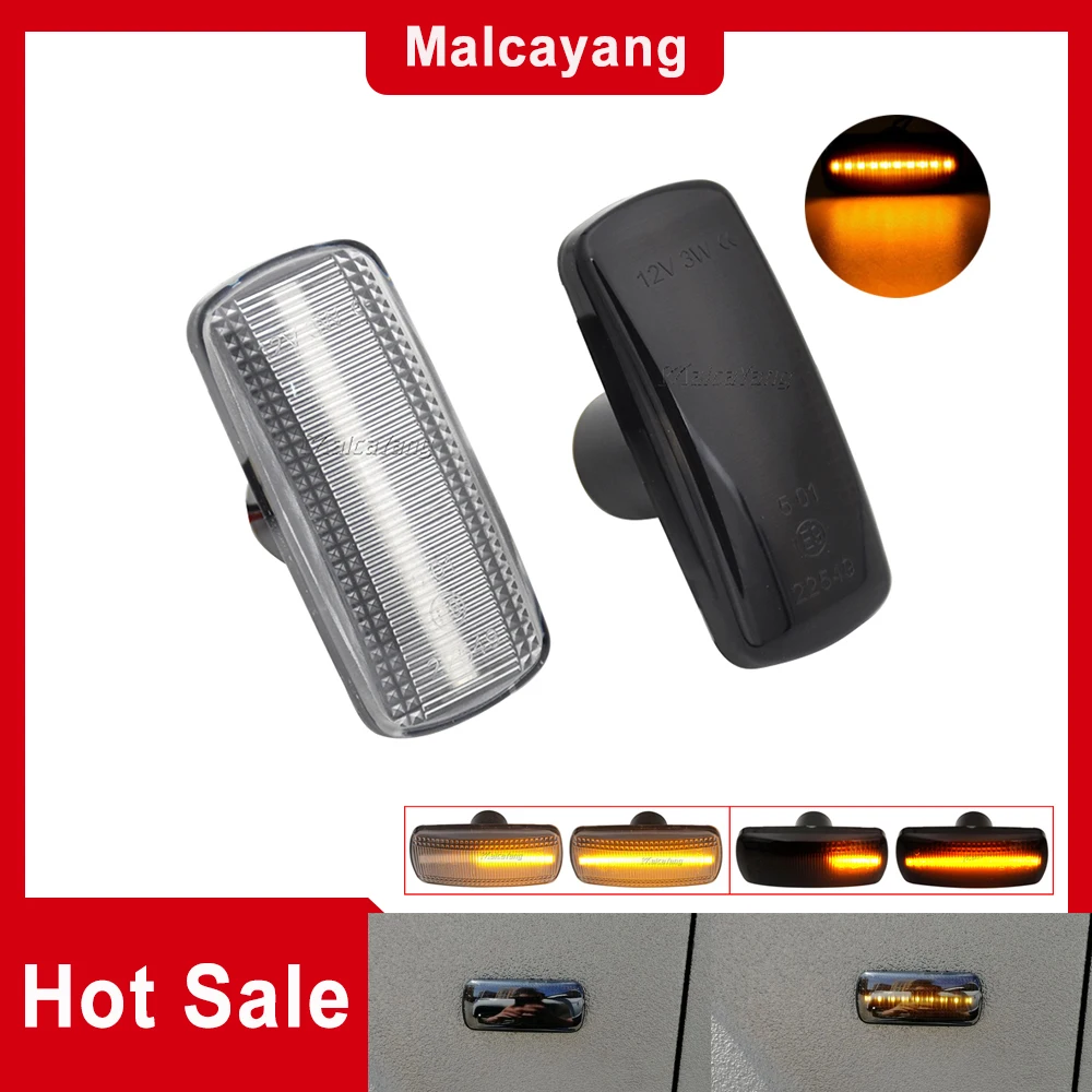 

Dynamic Side Marker Lamp Fender Flash Blinker Turn Signal Light Repeater For Dodge Charger Avenger Caliber Grand Caravan Nitro
