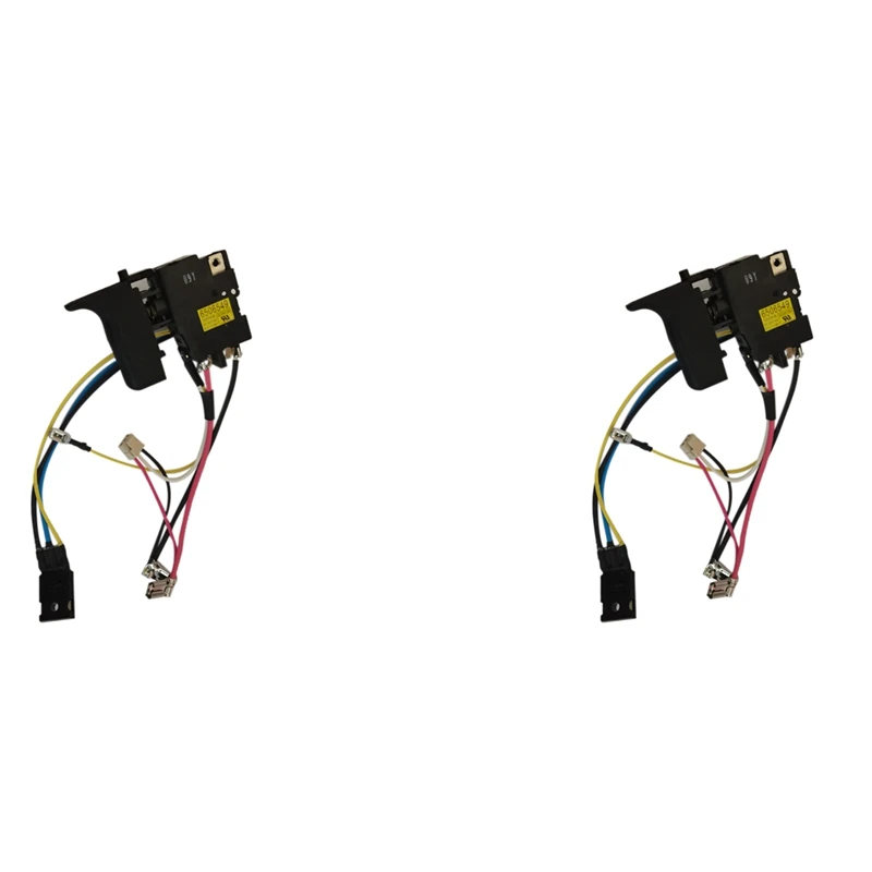 

2X аксессуары для электроинструмента переключатель для MAKITA 6506549 638883-4 DHR202 HR202D BHR202RFE BHR202D