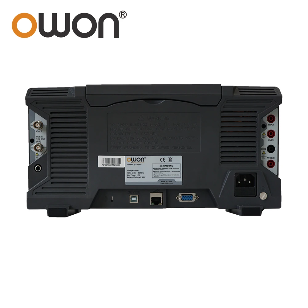 Цифровой осциллограф Owon XDS3202E 2-канальный 8 бит полоса пропускания 200 МГц USB I2C SPI RS232