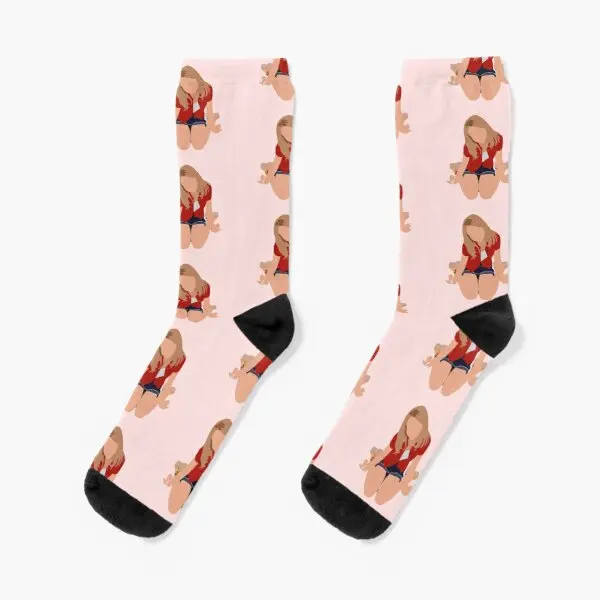 

Короткие черные носки Britney до лодыжки, мужские до колена, лучшие женские