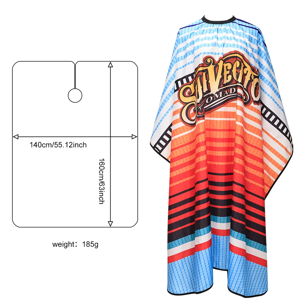 Парикмахерская накидка для стрижки волос парикмахерская ткань винтажный узор