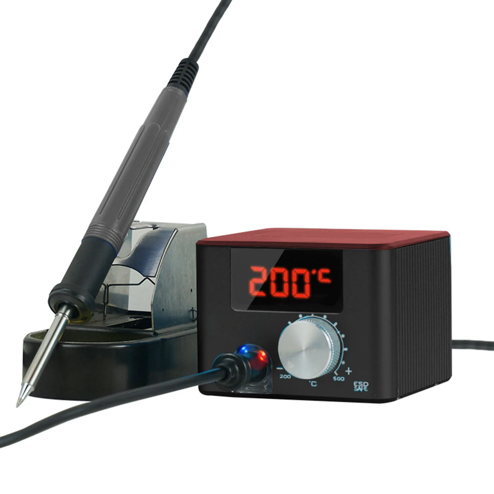 

950T Pro Портативная паяльная станция T12 75 Вт Антистатическая постоянная температура регулируемый сварочный инструмент паяльные станции
