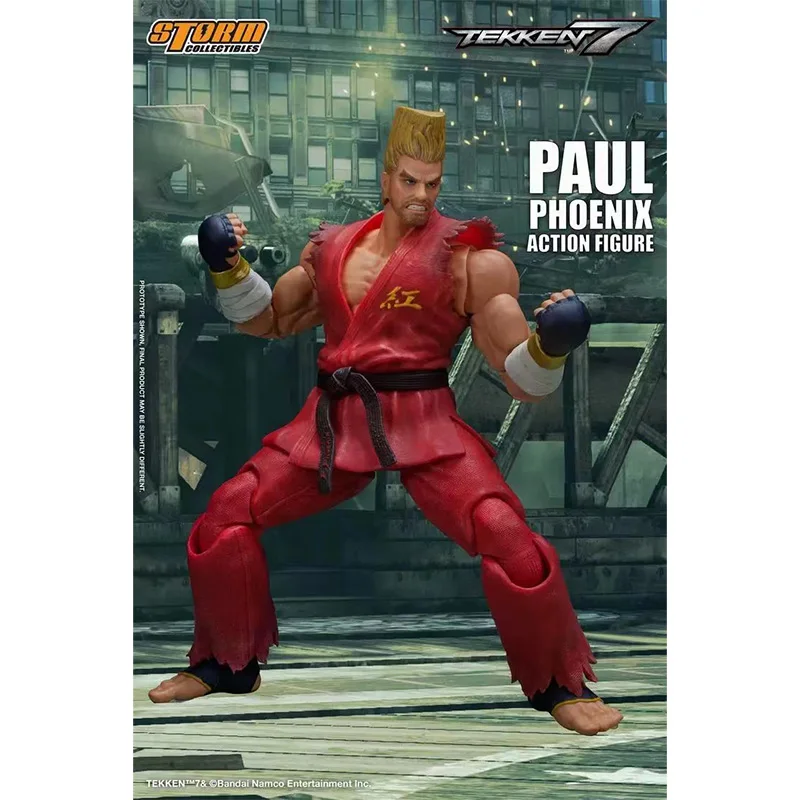 Оригинальные Storm Toys 1/12 BNTK06 TEKKEN 7 PAUL PHOENIX в наличии коллекция аниме фигурки модель