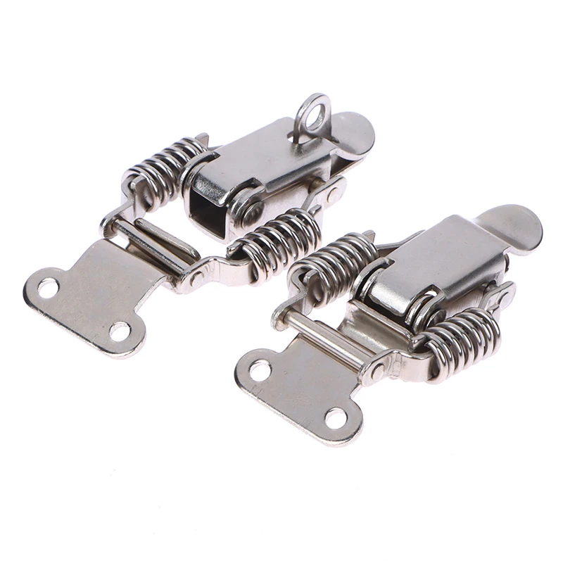 

Toolbox Locking Latch Hasps Metal Toggle Catch Clasp Box Loaded Hinges Furniture Hardware Accessories