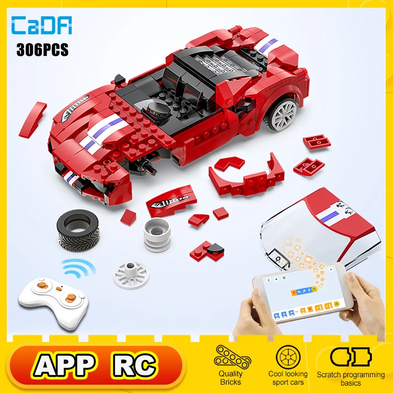 Радиоуправляемый гоночный автомобиль город программируемые блоки