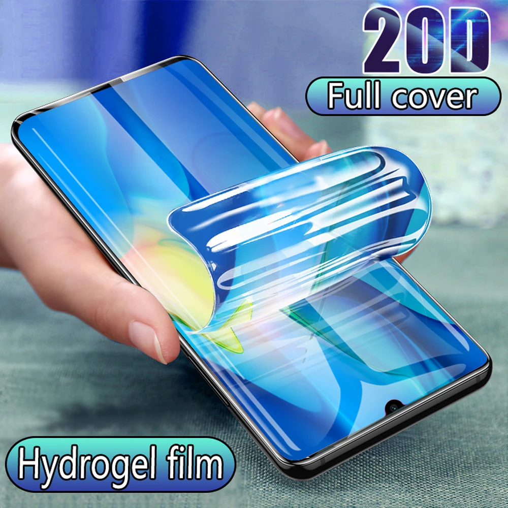 

For Vivo V21 5G Full Cover Hydrogel Film For Vivo V17 V19 Y20 Y30 Y50 Y51 Y72 Y11S Y12 Y15 V20 SE Pro Screen Protector film