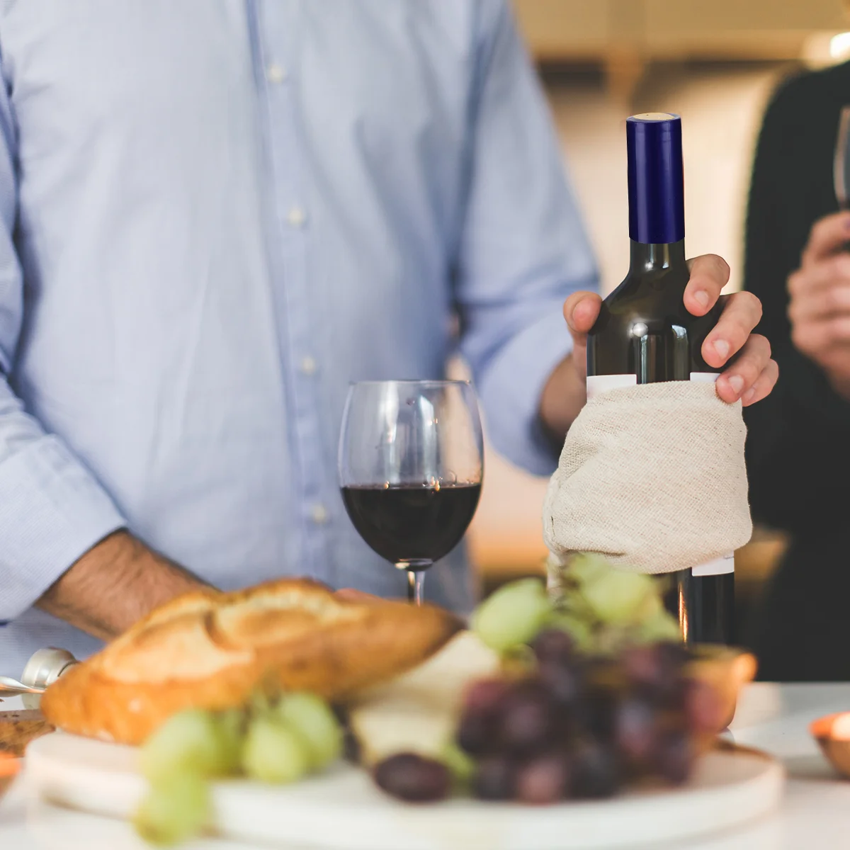 100 шт. пластиковые колпачки для герметизации бутылок