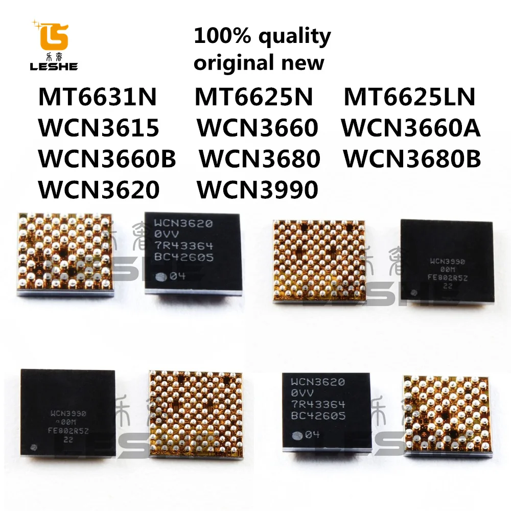 (3 шт.) 100% новый набор микросхем MT6631N MT6625N MT6625LN WCN3615 WCN3660 WCN3660A WCN3660B WCN3680 WCN3680B WCN3620 WCN3990 |