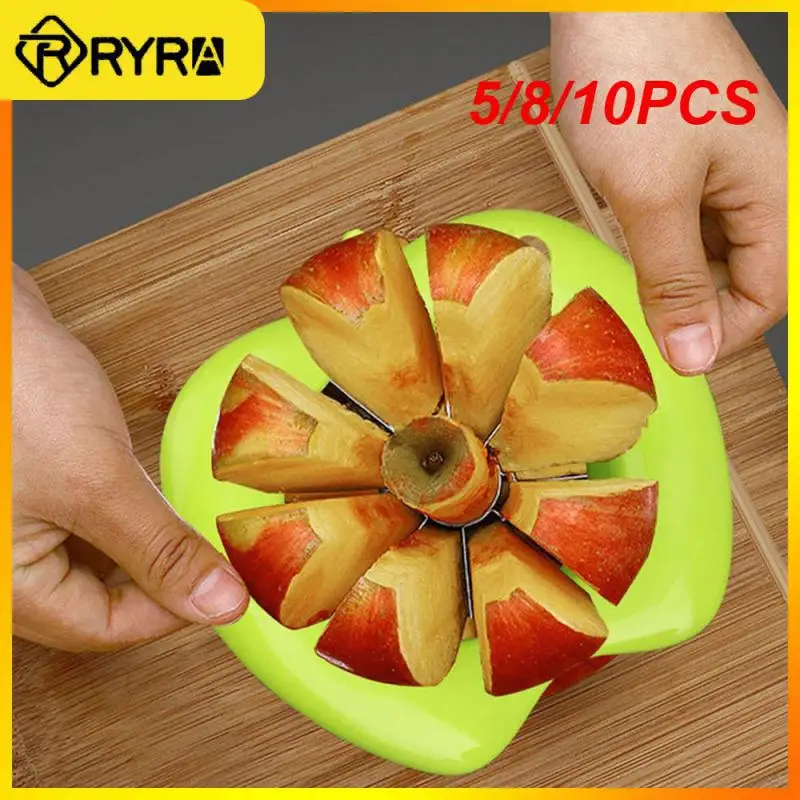 

5/8/10PCS Cutting Apples Fruit Cutting Separator Modern Minimalist Multi-purpose Fruit Slitter Restaurant Kitchen Fruit Divider