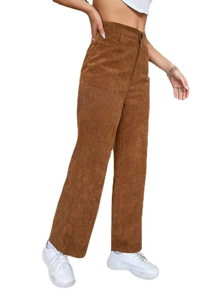 Рисунок 6 - Женские вельветовые брюки с завышенной талией