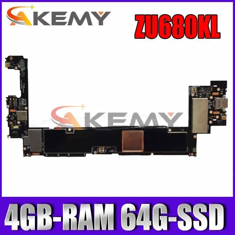 

Akemy original For ASUS Zenfone3 Ultra ZU680KL Tablet Laptop motherboard Mainboard logic board W/ 4GB-RAM 64G-SSD M8976-CPU
