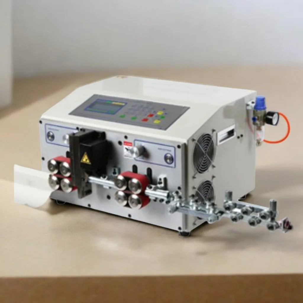 SWT508-JES Станок для зачистки проводов машина резки сенсорный экран компьютерное