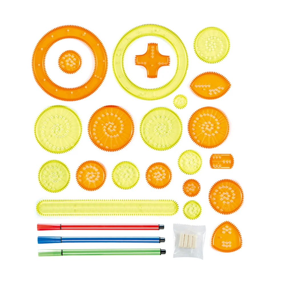 

1 Set Drawing Ruler Set Creative Painting Ruler Set for Children Child Kids