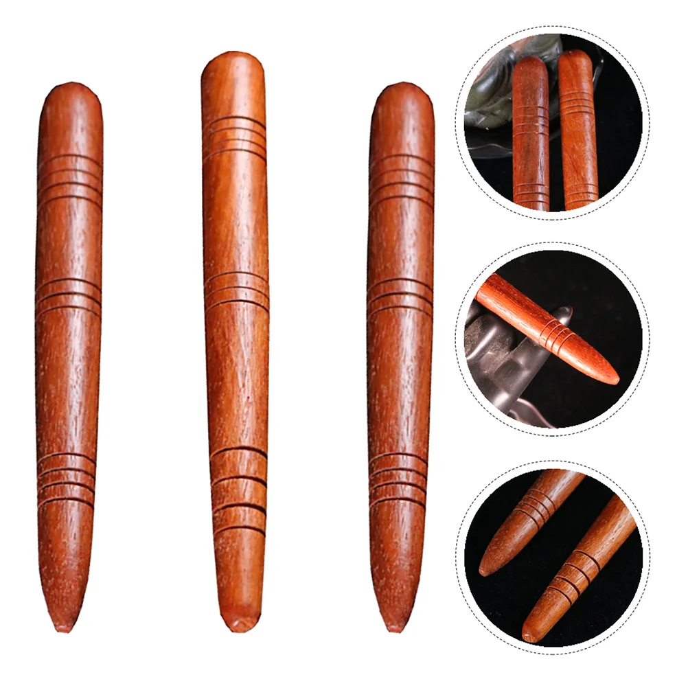 

Деревянная ручка 3 шт., тайский инструмент для стоп, массажная палочка для тела, скребок, деревянный рефлексологический инструмент