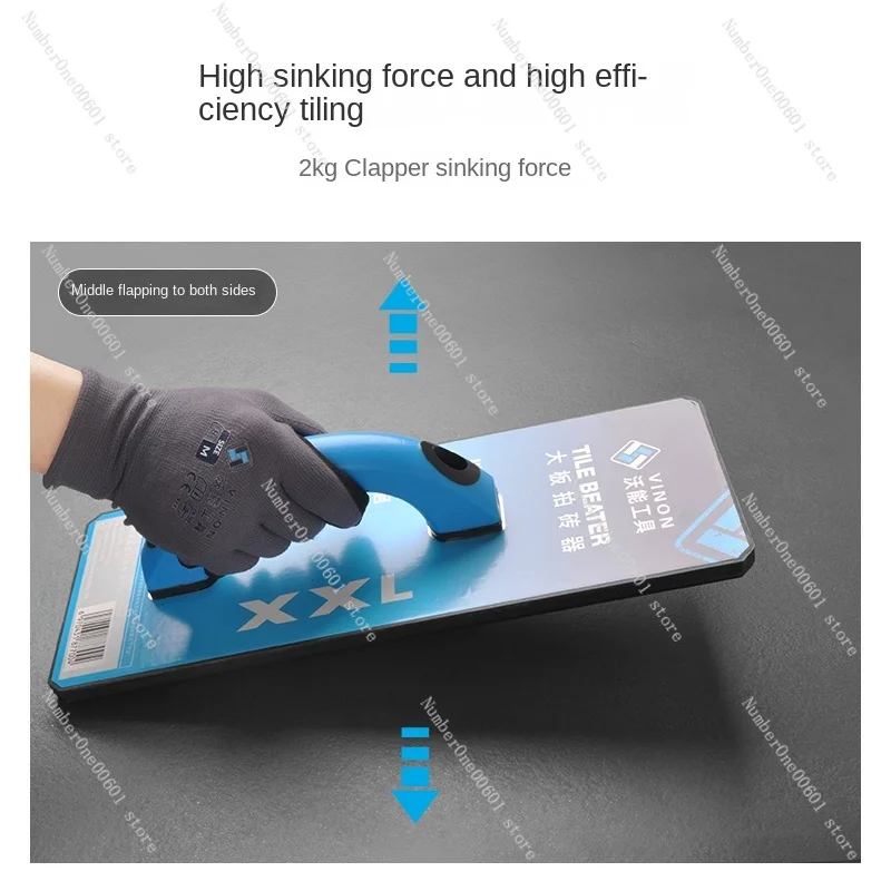 Wanneng большая доска кирпича Хлопушка каменная пластина инструмент для кирпичной