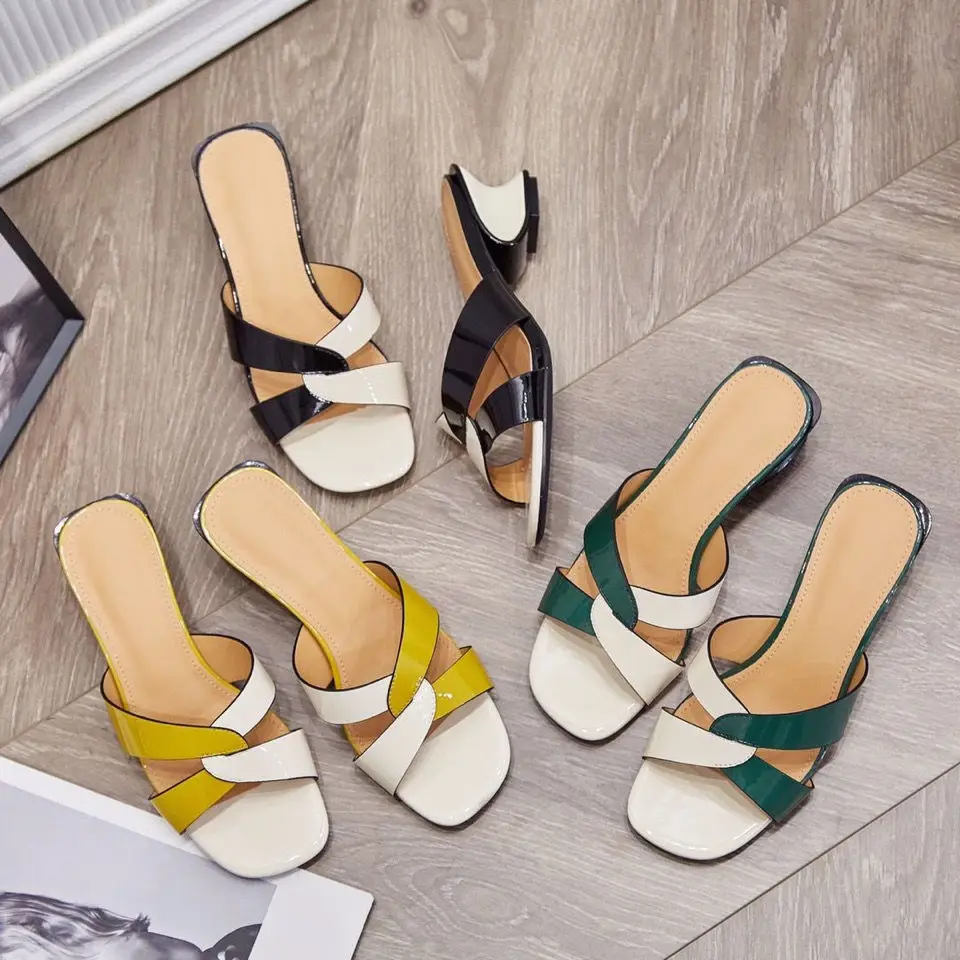 Сандалии женские ортопедические эластичные повседневные пляжные шлепанцы