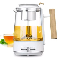 electric kettle for tea 1l large capacity hot water kettle smart tea pot with removable strainer quick heating tea pot