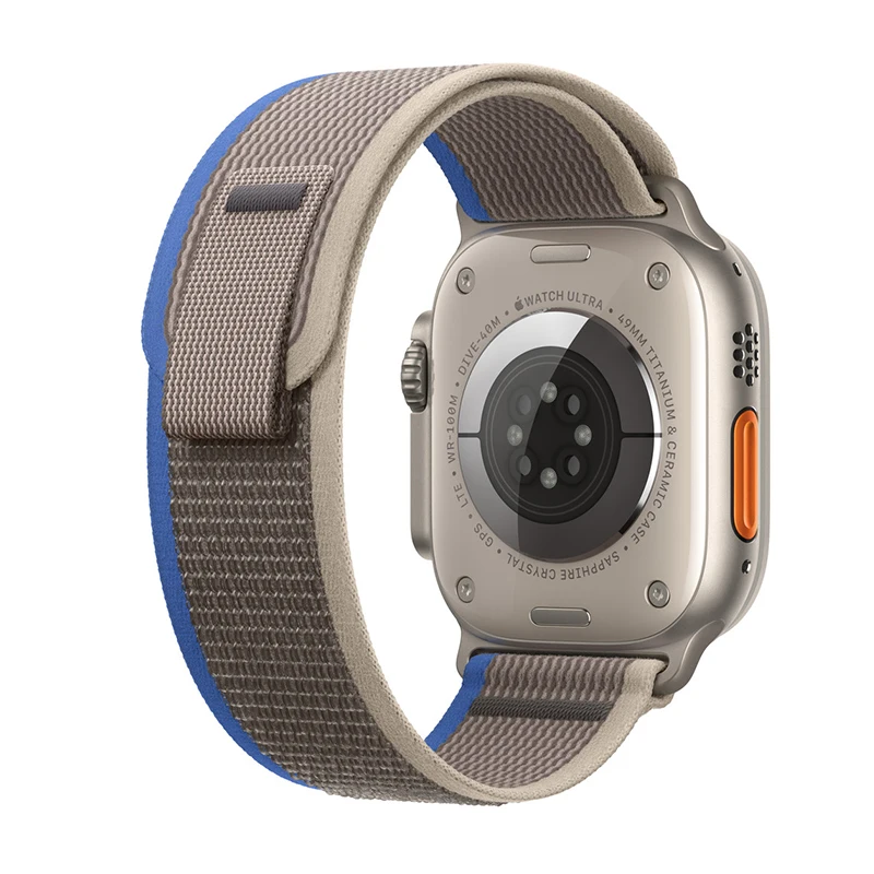 

Ремешок Trail Loop для apple watch band 44 мм 40 мм 45 мм 41 мм 42 мм 38 мм, нейлоновый браслет correa для iWatch 49 мм Ultra series 7 6 5 3 se 8