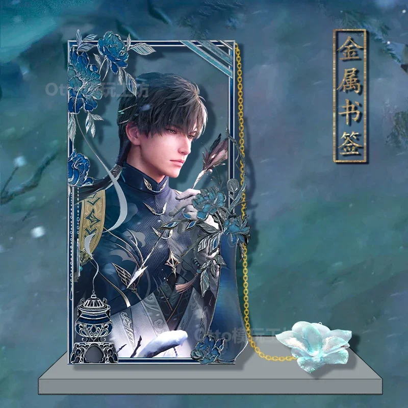 Аниме Love and Deepspace Ксавье рафайель зайне косплей металлическая Закладка подвеска с