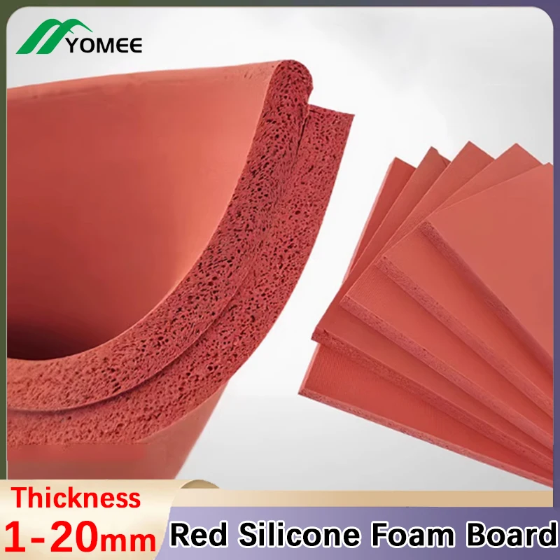 Красный силиконовый термостойкий коврик для ламинирования