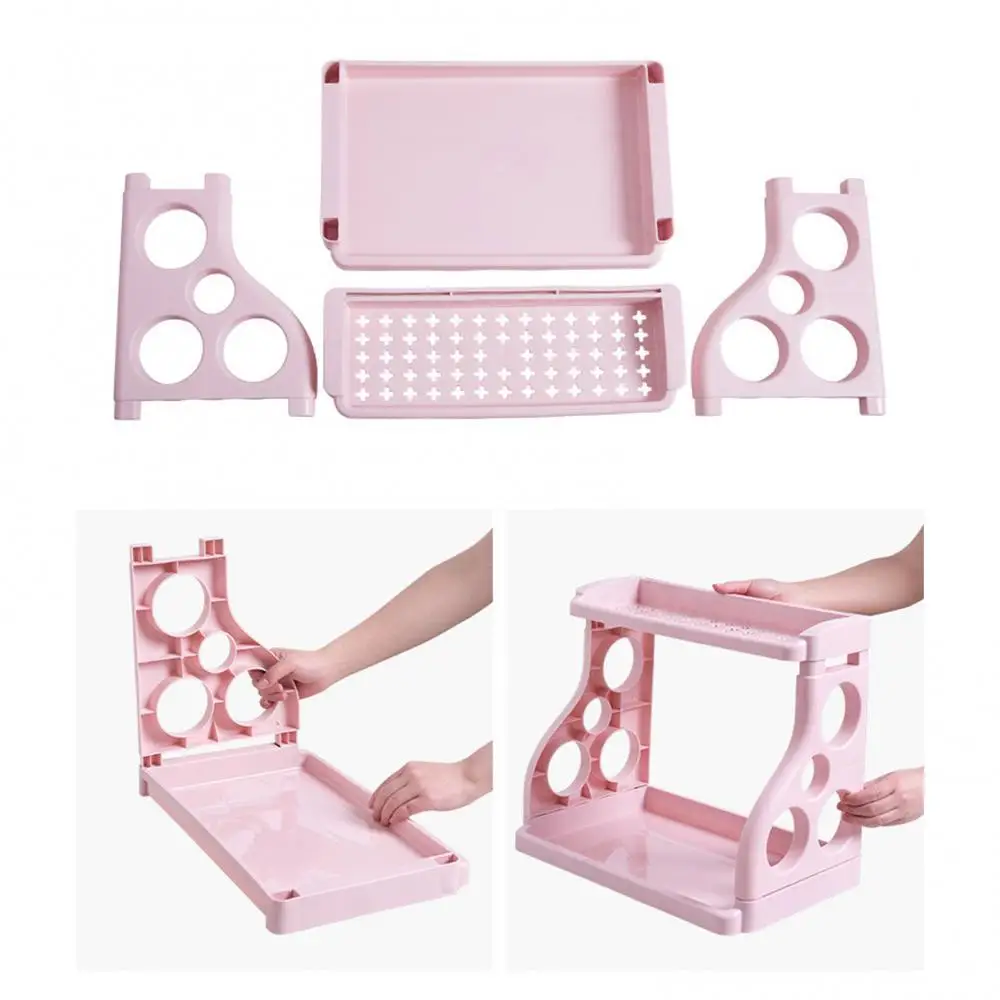 

Kitchen Storage Rack Seasoning floor shelf double-layer kitchen utensils knife rack rack multi-function storage organizer