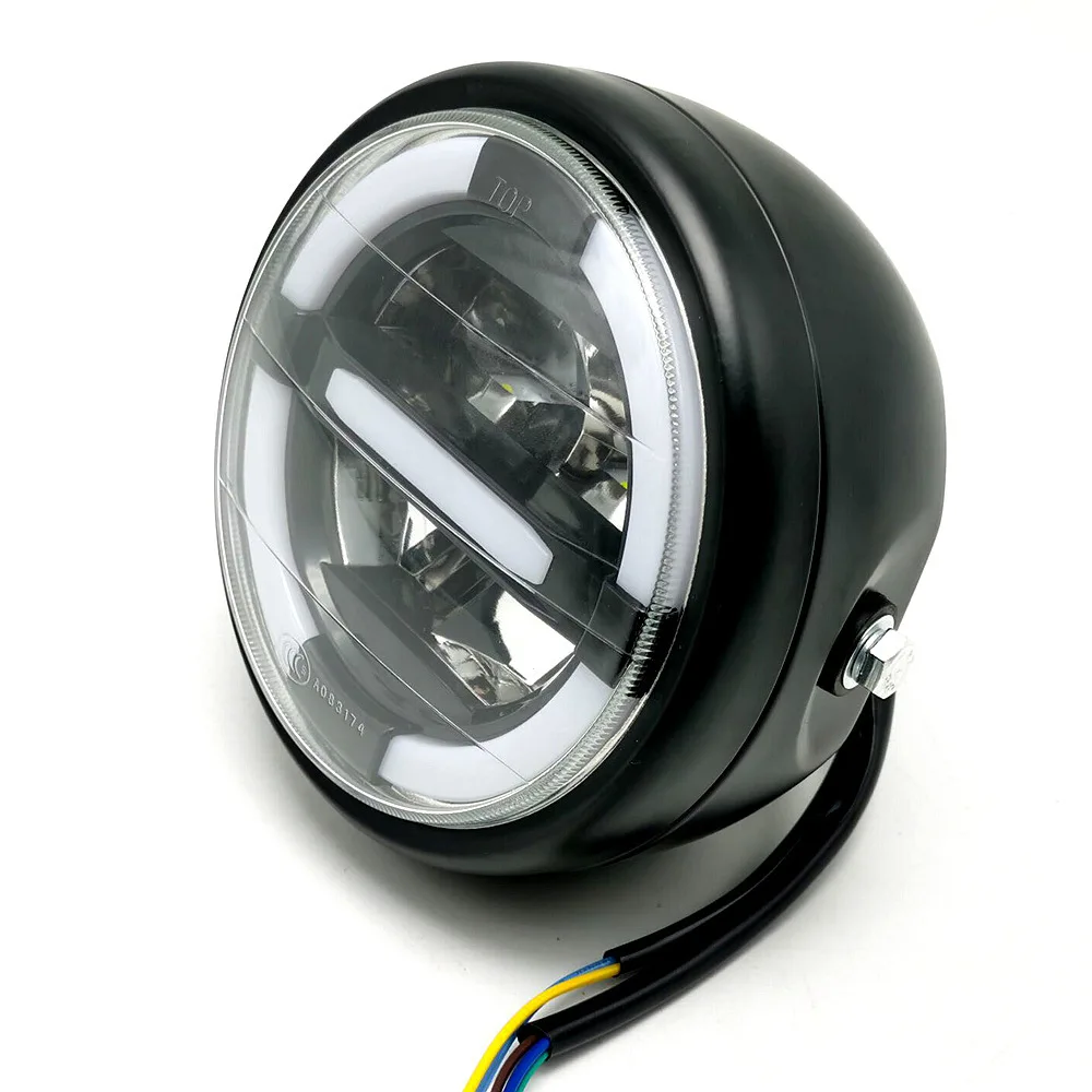 Светодиодные мотоциклетные фары дальнего и ближнего света дневные ходовые огни 7