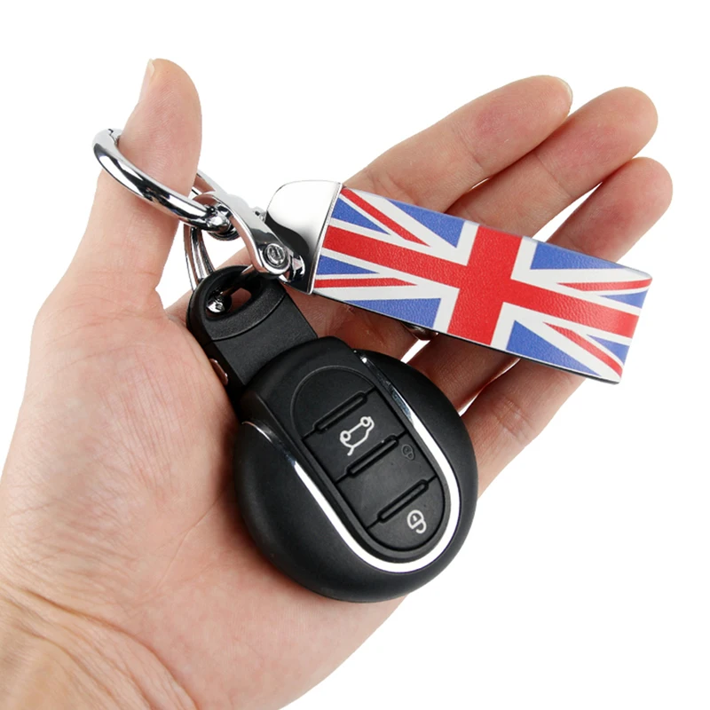 Подвесной брелок для автомобиля с разъемом Union Jack ключей Mini Cooper JCW One S F54 F55 F56 F60 R55 R56