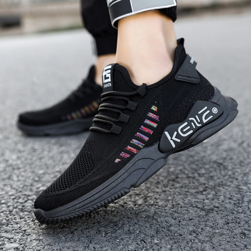 

Новинка 2022, мужские кроссовки, дышащая мужская обувь для бега, высококачественные модные легкие спортивные кроссовки унисекс, обувь