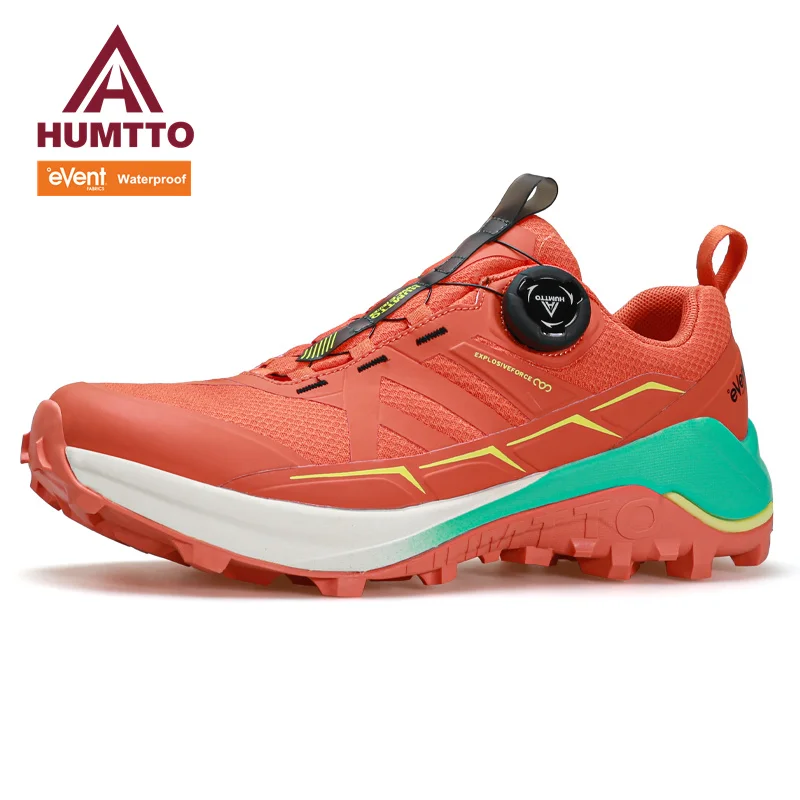 HUMTTO Women's Sports Shoes for Women Breathable Woman Sneakers Waterproof Hiking Boots Outdoor Designer Casual Trekking Shoe