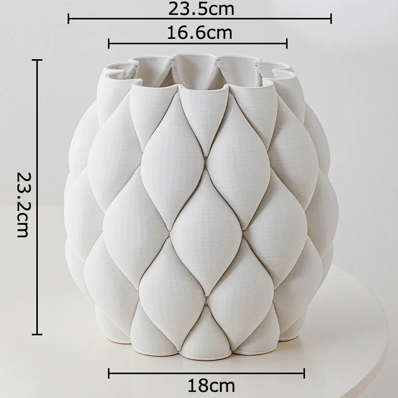 Минимализм Керамика Ваза Горшок для растений Украшение стола Украшения Цветочная композиция Цветы Вазы Комнаты Эстетический декор