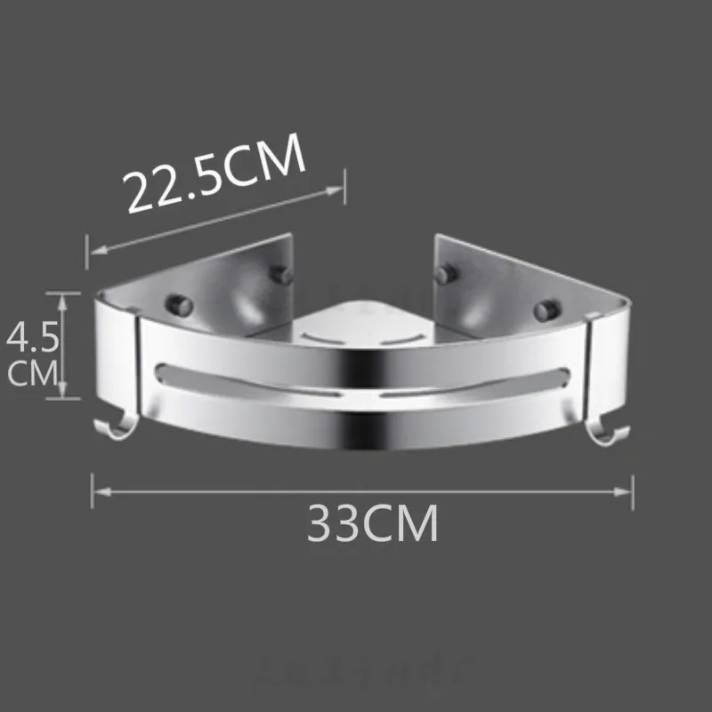 corner shelf bathroom shelves wall mounted aluminum bathroom soap dish bath shower shelf bath shampoo holder wall mounted type free global shipping