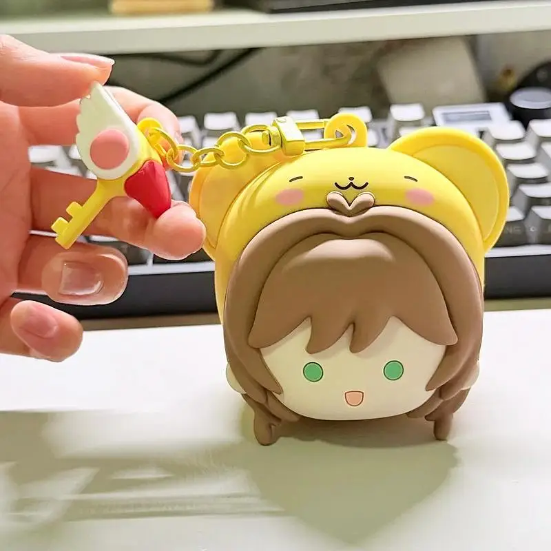 Фото В наличии: новый силиконовый чехол для наушников Cardcaptor Sakura Kero, милый портативный чехол для хранения, аксессуар для коллекционеров аниме. №2