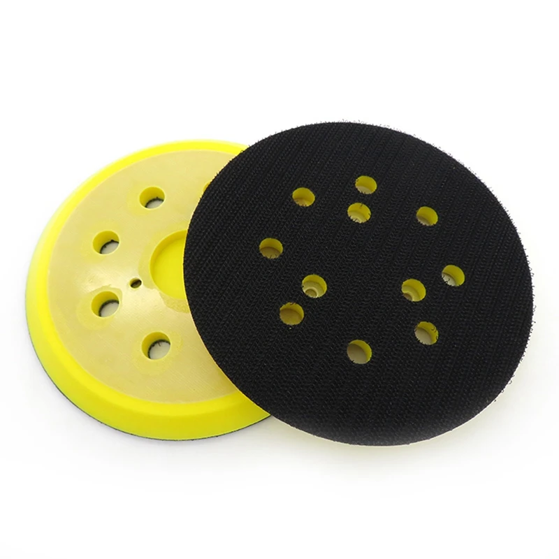 

Spot Goods 5 Inch 8 Holes Grinder Backing Pad Hook And Loop Sanding Disc Sandpaper Tray For Pneumatic Polishing Machine(4Nails)
