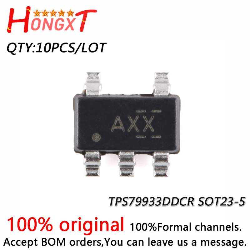 10 шт., новинка 100%, TPS79933DDCR TPS79933, осветительная деталь.