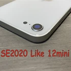 Квадратная крышка аккумулятора для iPhone SE 2020, квадратная крышка для iPhone SE, корпус типа 12 Mini, модель A2275,A2298,A2296