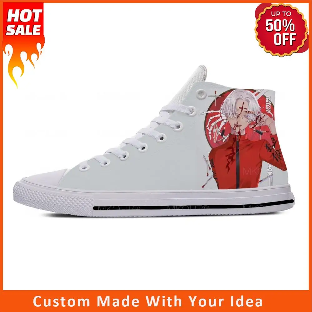 

Кроссовки Kurokawa Izana легкие дышащие с высоким верхом и 3D-принтом