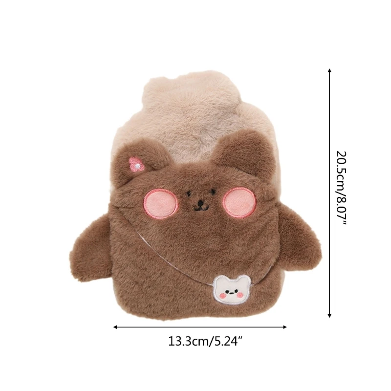 Бутылка с горячей водой сумка для воды ПВХ облегчения болей судорог большая