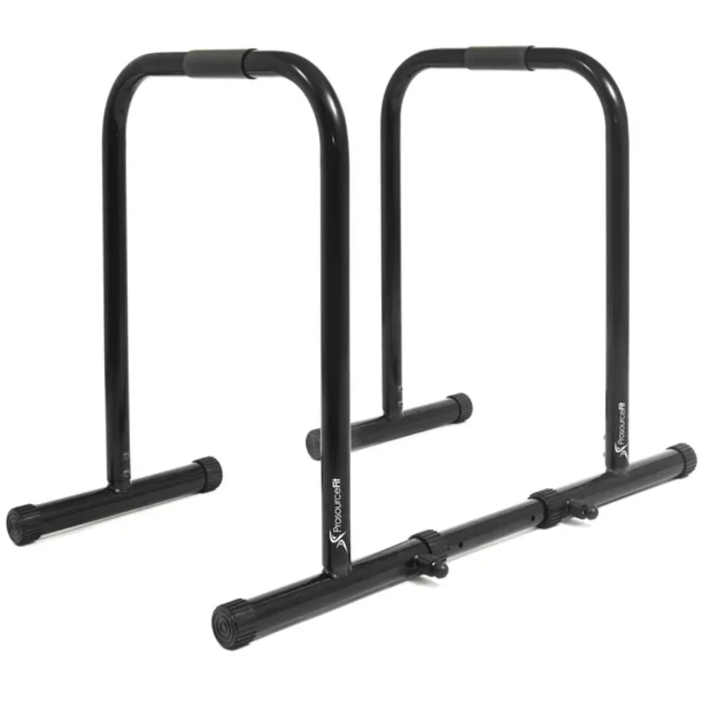 

MEIZHI Dip Stand Station Body Press Bar with Safety Connector Calisthenics Equipment