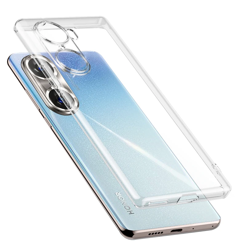 Прозрачная защитная задняя крышка для телефона Honor 90 80 70 60 50 30 Lite Pro X6 X7 X8 X9 X10 X20 SE X30
