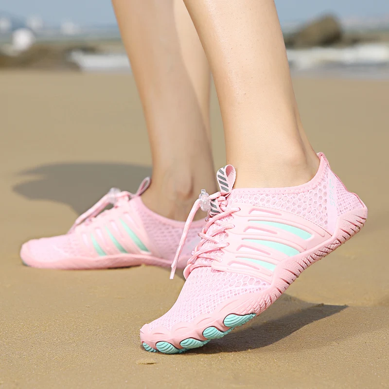 Sneakers Men Women Barefoot Beach Water Shoes Lovers Outdoor Fishing Swimming Bicycle Quick-Drying Aqua Shoes Zapatos De Mujer