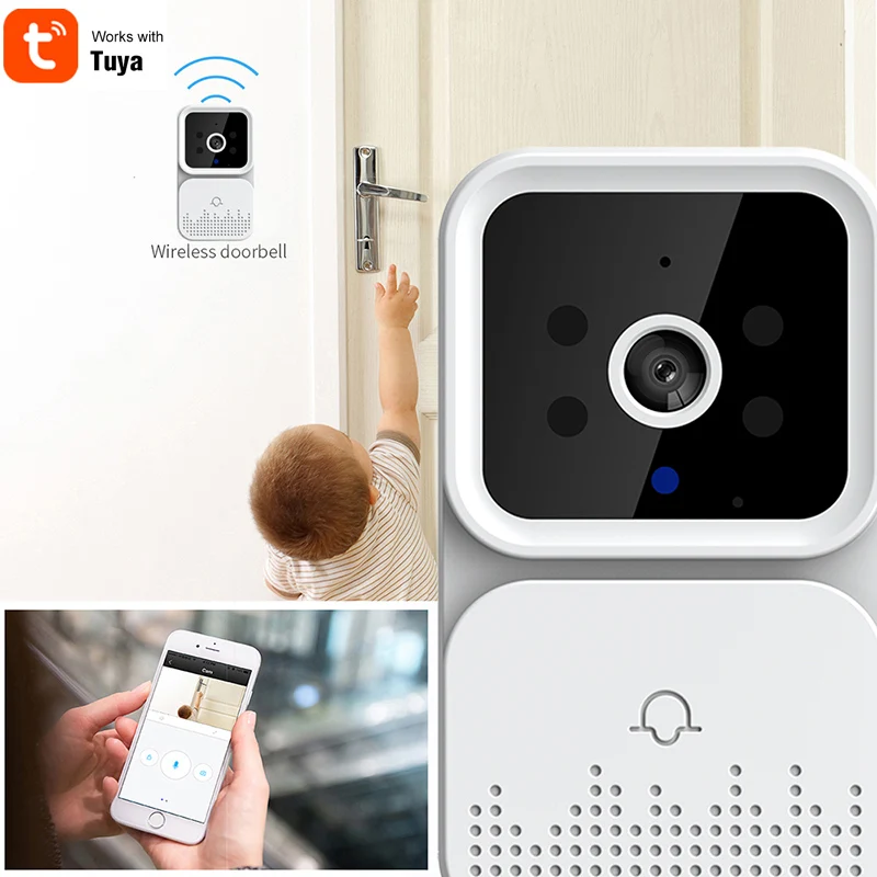 

Умный дверной звонок с IP-камерой 1080P HD, уличный дверной звонок, умный видеозвонок, система контроля доступа для дома, беспроводной дверной Звонок