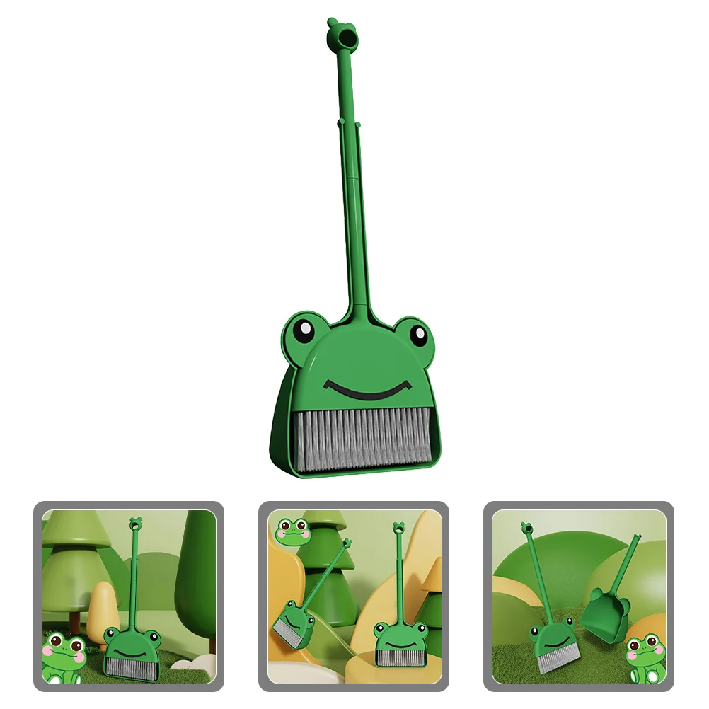 

Children's Broom Dustpan Household Cleaning Tool Housekeeping Playset Accessories Plastic Student