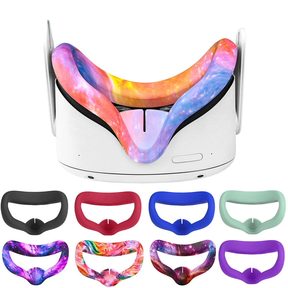 

Oculus Quest 2 Face Pad Cushion Face Cover Bracket Protective Mat Eye Pad For Oculus Quest 2 VR Accessories