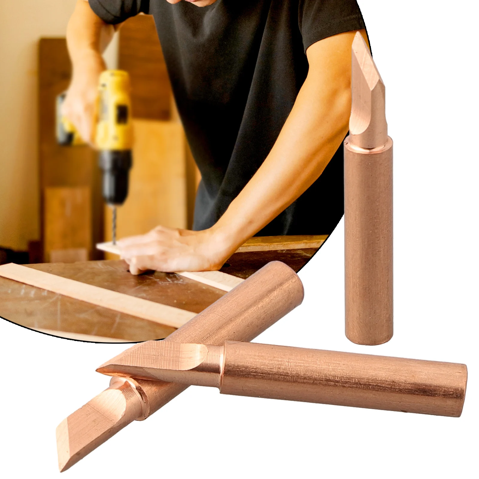 Медное паяльное жало для SOJ/PLCC/SOP 200-480 ° 33 мм сварка 10 шт./компл. 936 937 938 969 8586 852D