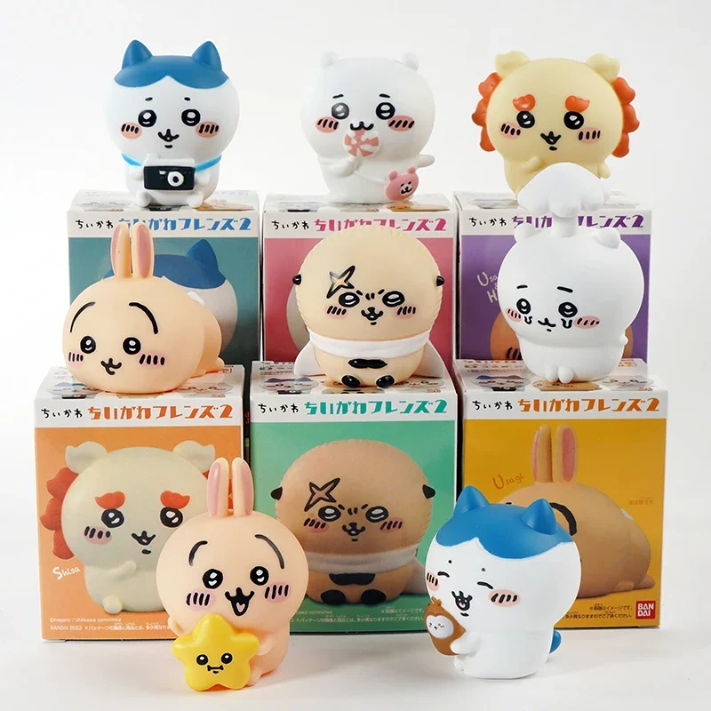 Chiikawa Kawaii аниме модель аксессуары милый самопоступательный медведь Usagi Hachiko