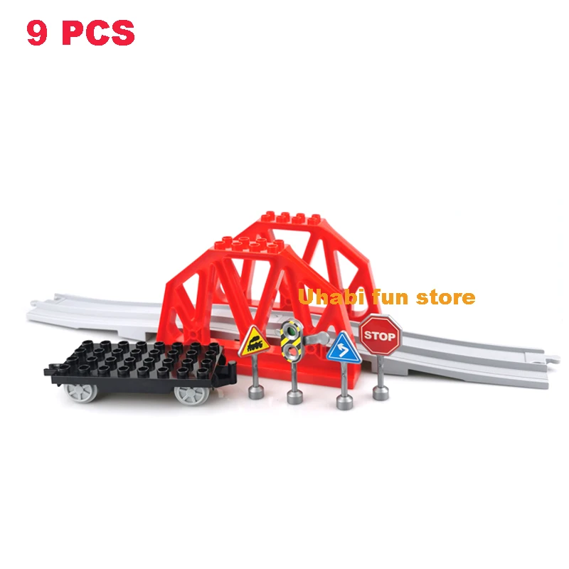 Трек строительный большого размера Электрический Интеллектуальный локомотив