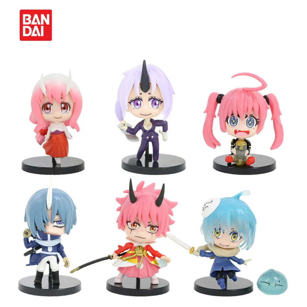 

Anime That Time I Got Reincarnated As A Slime Figure Rimuru Tempest Q Version Toys Kawaii Pvc Model Doll Ornaments Gifts
