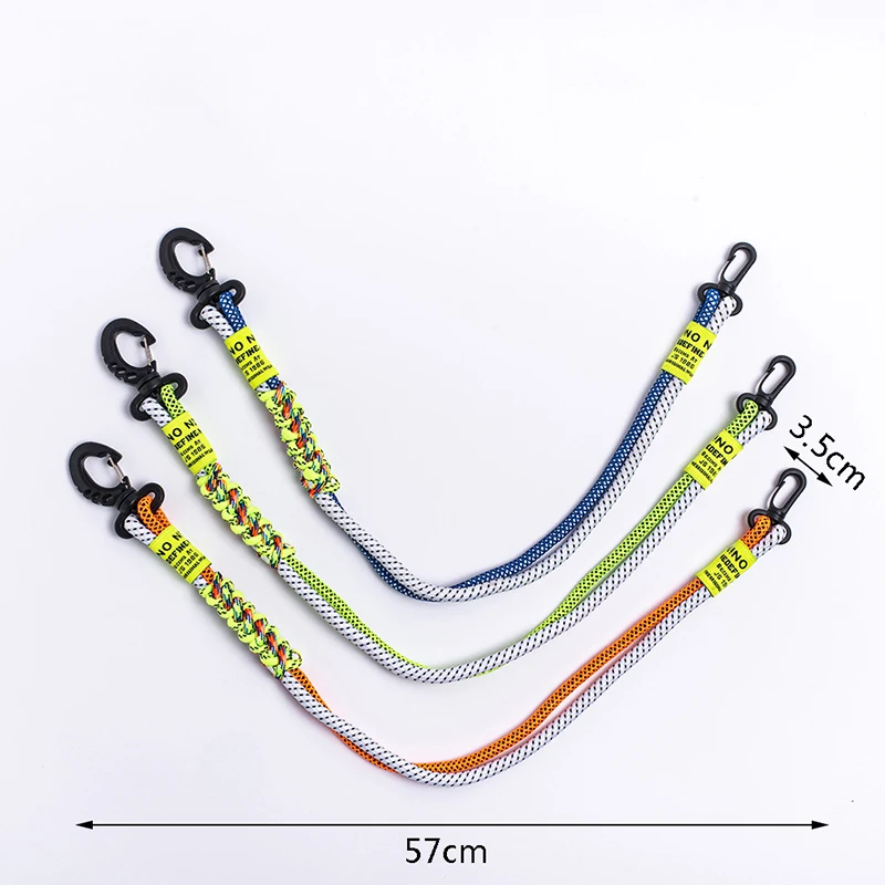 

Lanyard Colorblock Braided Rope Universal Accessories Hand Made Keycord Personalized Chain Decoration